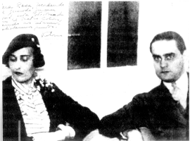 Victoria Ocampo y Juan José Castro