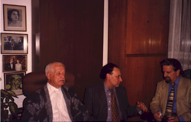 Ángel E. Lasala, Alberto Devoto y Eduardo Tejeda